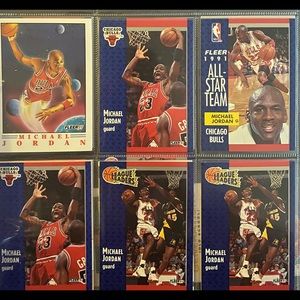 1991 michael Jordan basket ball cards